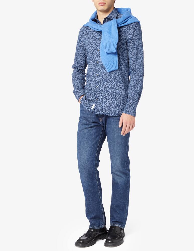 rinascente Michael Kors Graphic all over slim shirt