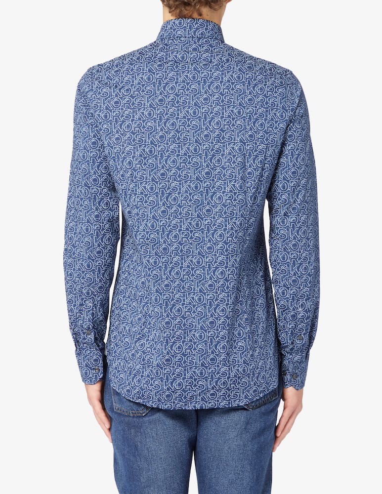 rinascente Michael Kors Graphic all over slim shirt