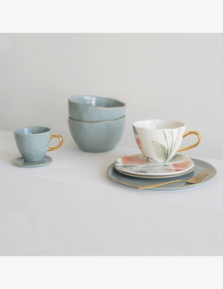 rinascente Urban Nature Culture Fork Gold, Set Of 4, In Gift Pack