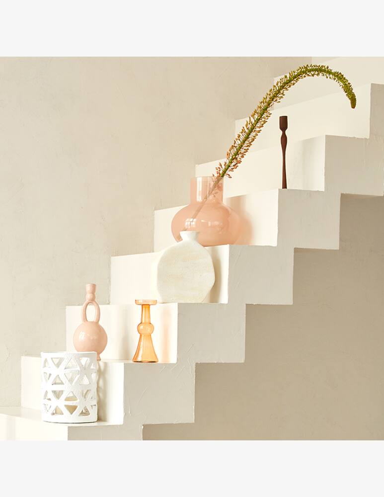 rinascente Urban Nature Culture Culture Vase Collo Peach Whip, M - Pink