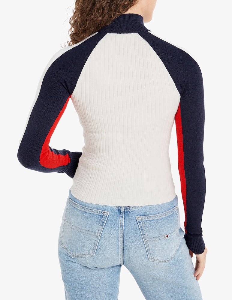 Tommy Jeans Maglione con mezza zip - immagine 2 Tommy Jeans Maglione con mezza zip - immagine 2