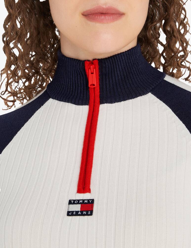 rinascente Tommy Jeans Maglione con mezza zip