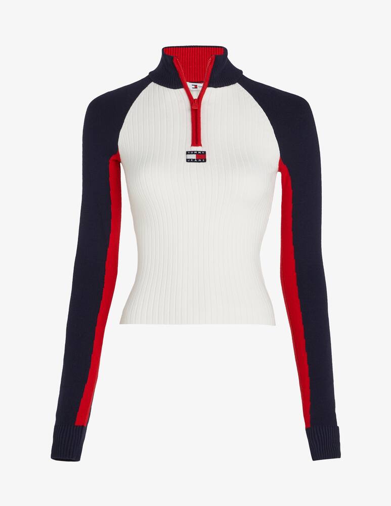 rinascente Tommy Jeans Maglione con mezza zip