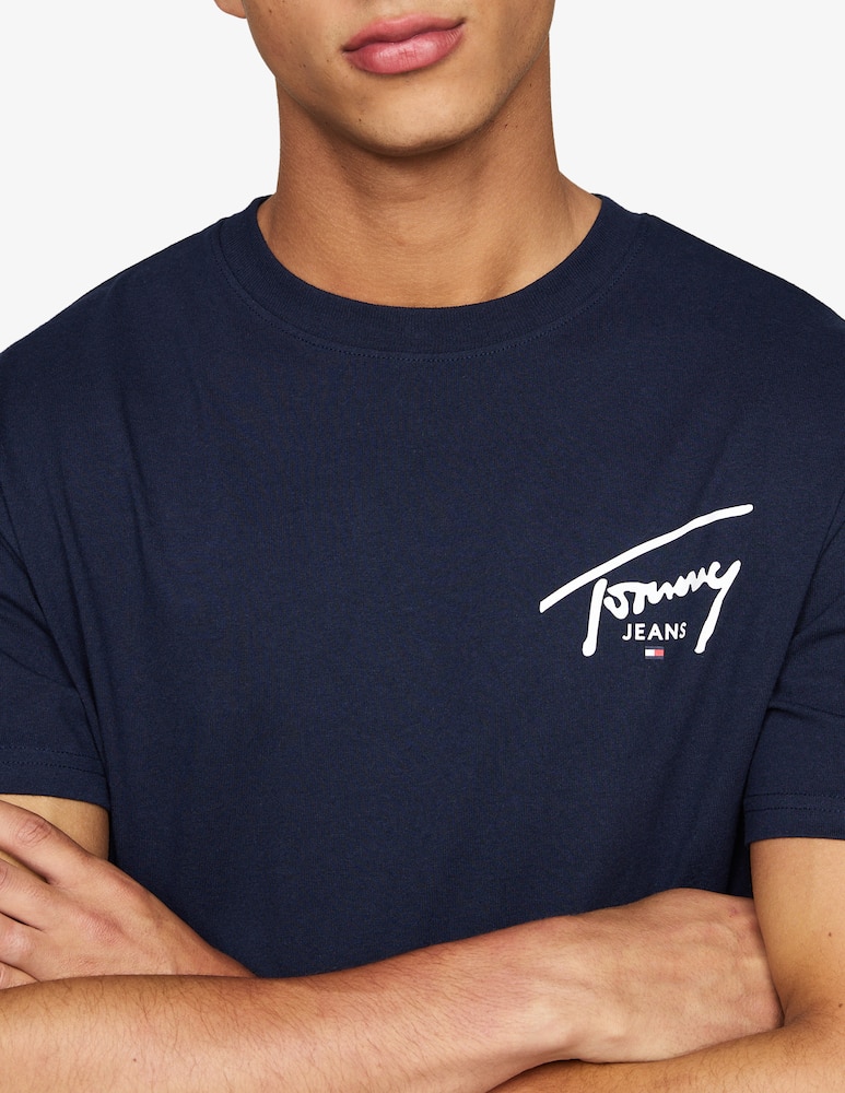 rinascente Tommy Jeans Maglietta regular fit loghino signature