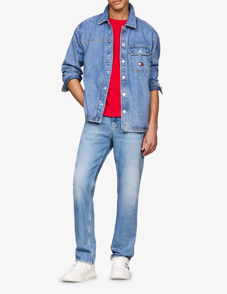 rinascente Tommy Jeans Denim overshirt chiaro