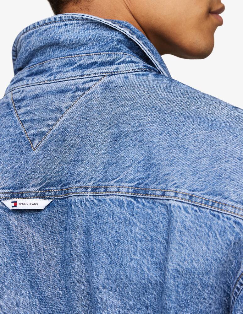rinascente Tommy Jeans Denim overshirt chiaro