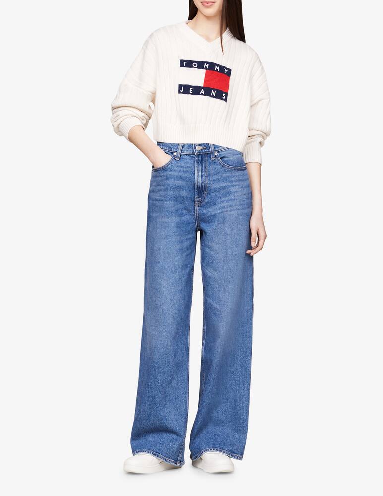 rinascente Tommy Jeans Maglione con collo a v