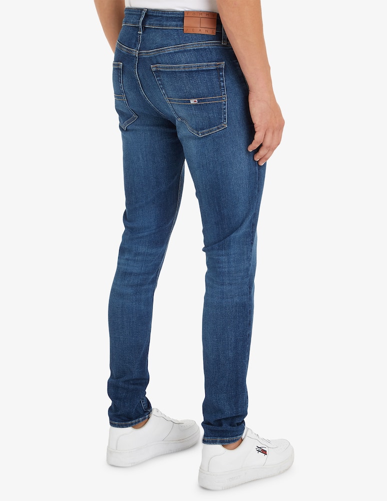 Tommy Jeans Jeans austin slim fit scuro - immagine 2 Tommy Jeans Jeans austin slim fit scuro - immagine 2