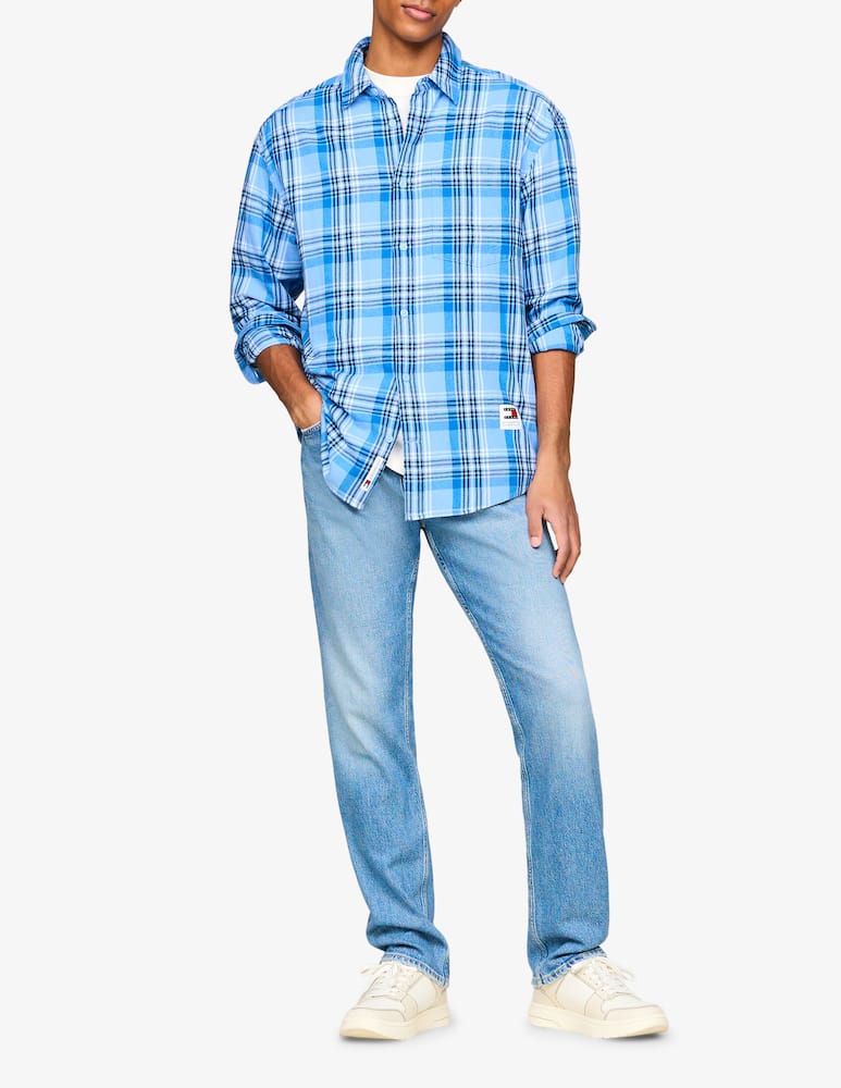 Tommy Jeans Camicia maniche lunghe check flanellina - immagine 2 Tommy Jeans Camicia maniche lunghe check flanellina - immagine 2
