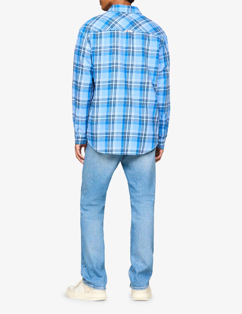 Tommy Jeans Camicia maniche lunghe check flanellina - immagine 3 Tommy Jeans Camicia maniche lunghe check flanellina - immagine 3