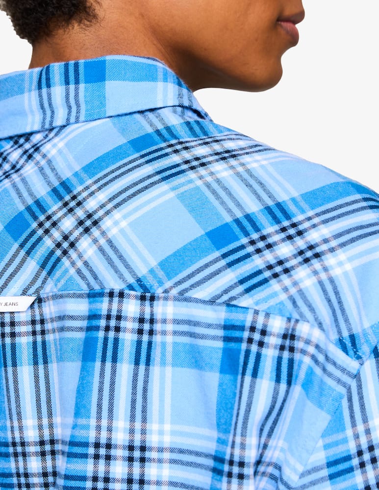 Tommy Jeans Camicia maniche lunghe check flanellina - immagine 4 Tommy Jeans Camicia maniche lunghe check flanellina - immagine 4