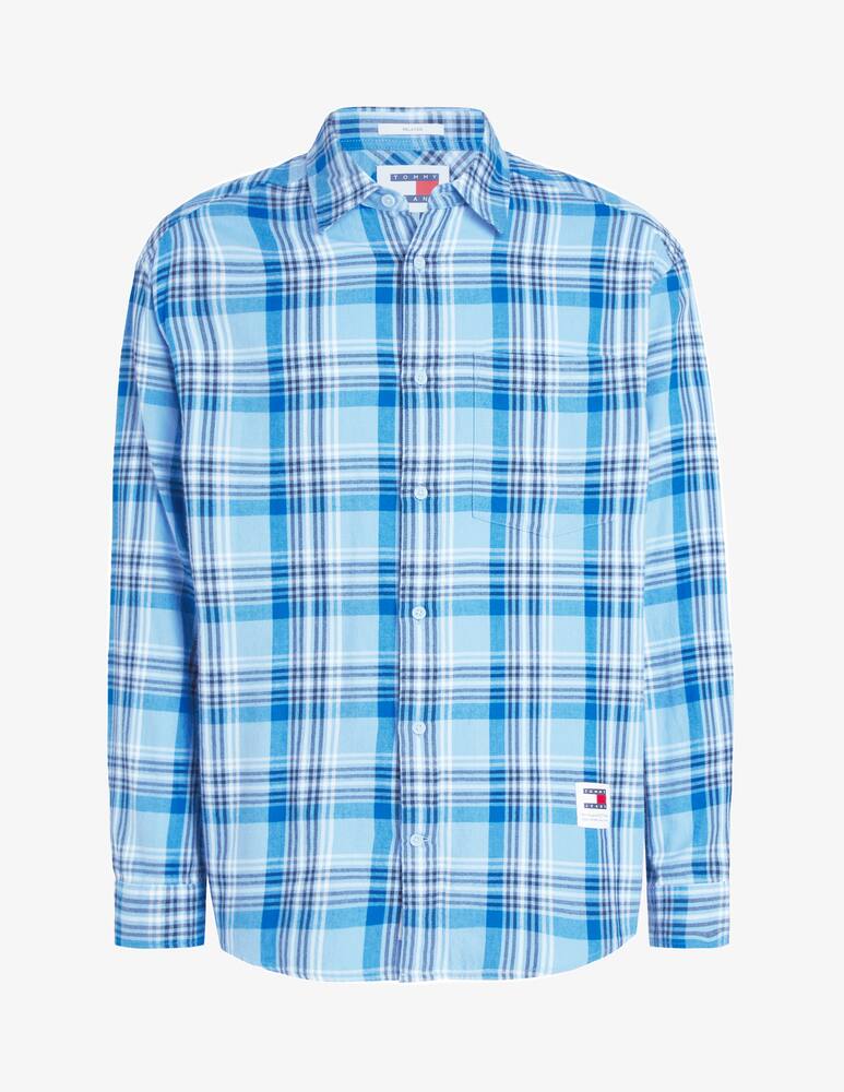 rinascente Tommy Jeans Camicia maniche lunghe check flanellina