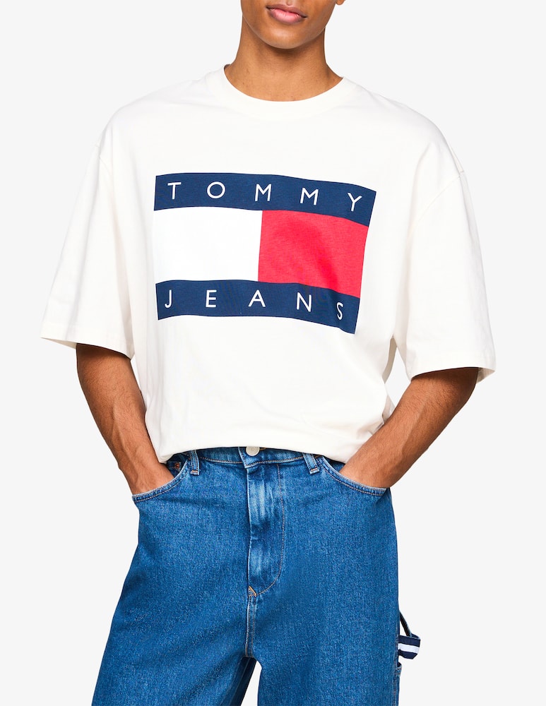 Tommy Jeans Maglietta oversize big flag - immagine 1 Tommy Jeans Maglietta oversize big flag - immagine 1