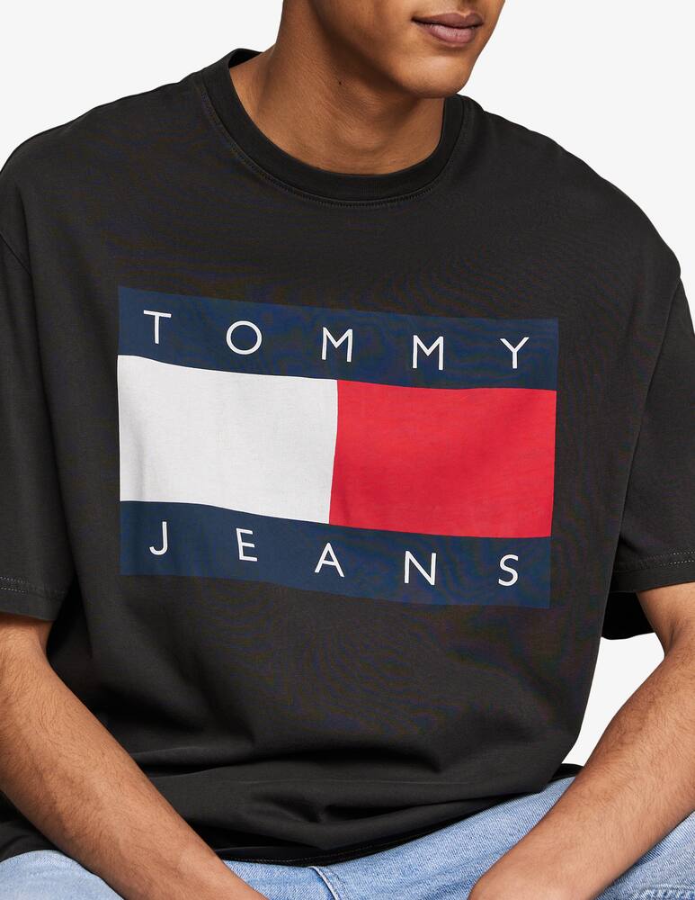 rinascente Tommy Jeans Maglietta oversize big flag