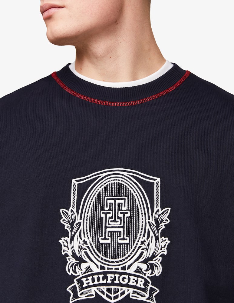 Tommy Hilfiger Felpa girocollo heraldic - immagine 3 Tommy Hilfiger Felpa girocollo heraldic - immagine 3