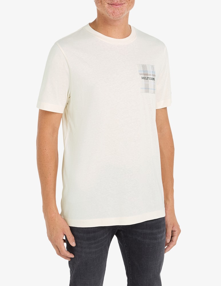 Tommy Hilfiger Maglietta con taschino check - immagine 1 Tommy Hilfiger Maglietta con taschino check - immagine 1