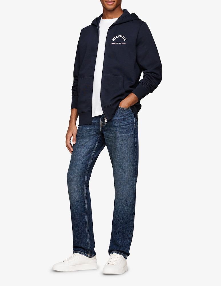 Tommy Hilfiger Felpa con cappuccio e zip roundall logo - immagine 2 Tommy Hilfiger Felpa con cappuccio e zip roundall logo - immagine 2