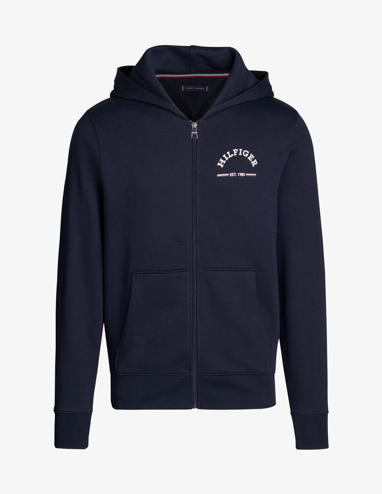 rinascente Tommy Hilfiger Felpa con cappuccio e zip roundall logo