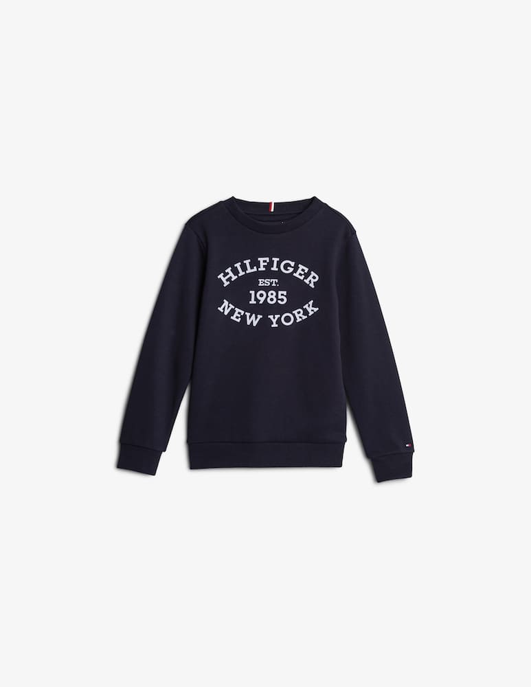 Tommy Hilfiger Felpa in cotone con logo - immagine 1 Tommy Hilfiger Felpa in cotone con logo - immagine 1