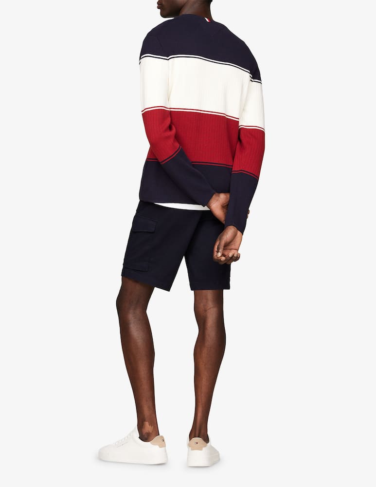 Tommy Hilfiger Maglia girocollo in cotone - immagine 3 Tommy Hilfiger Maglia girocollo in cotone - immagine 3