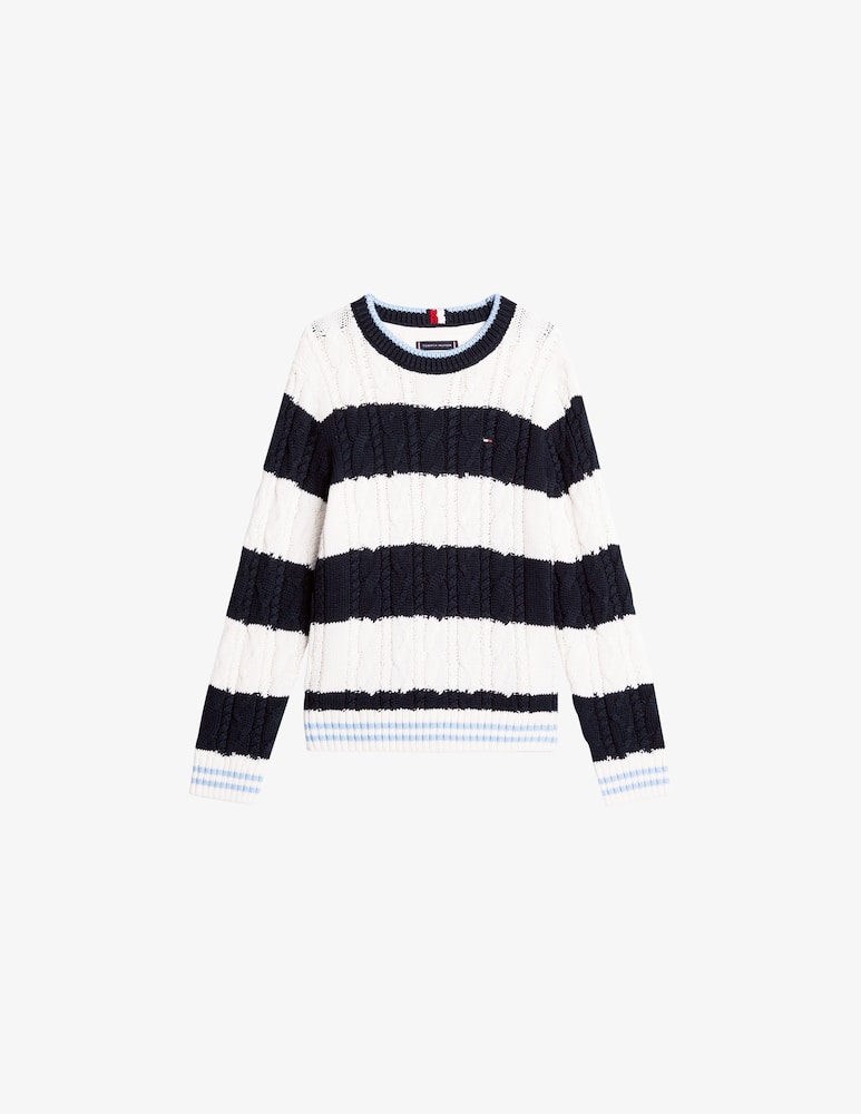 Tommy Hilfiger Maglione con trecce - immagine 1 Tommy Hilfiger Maglione con trecce - immagine 1