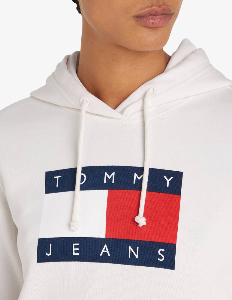 rinascente Tommy Jeans Felpa con cappuccio in cotone