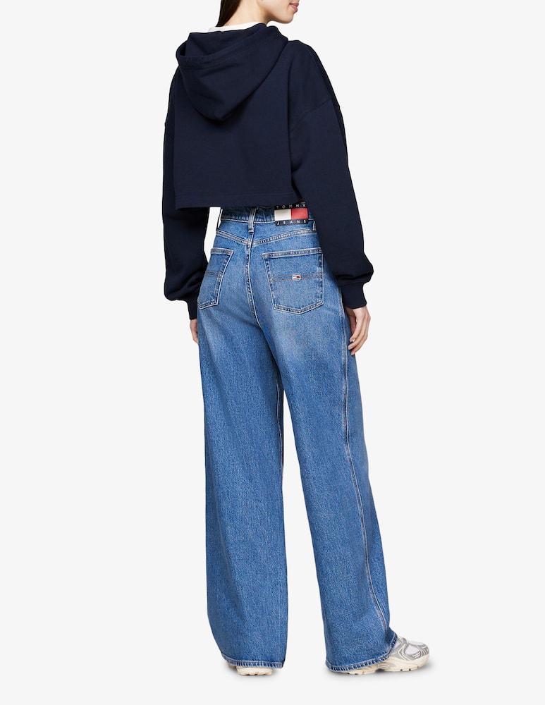 Tommy Jeans Felpa con cappuccio in cotone - immagine 3