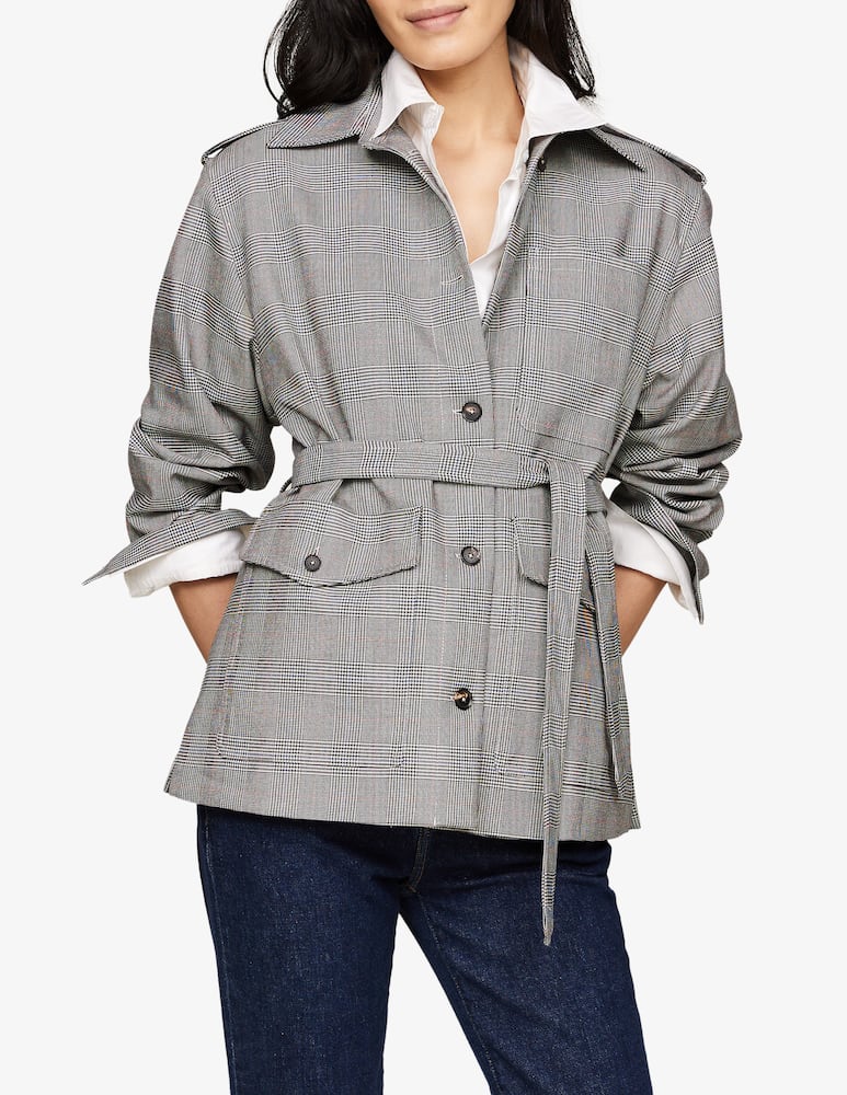 Tommy Hilfiger Trench corto con cintura - immagine 1 Tommy Hilfiger Trench corto con cintura - immagine 1