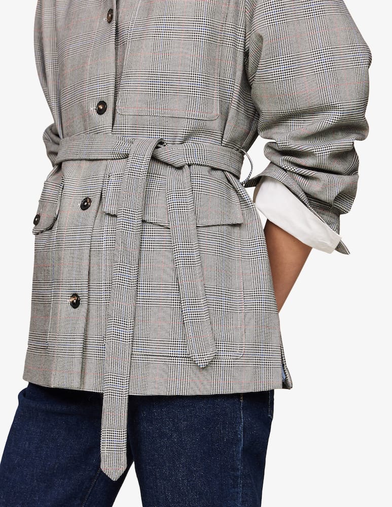 Tommy Hilfiger Trench corto con cintura - immagine 4 Tommy Hilfiger Trench corto con cintura - immagine 4