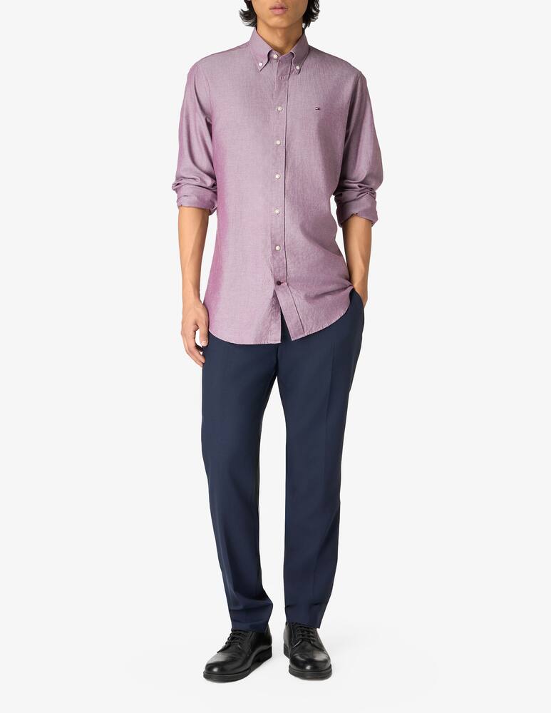 rinascente Tommy Hilfiger Solid oxford refular fit shirt