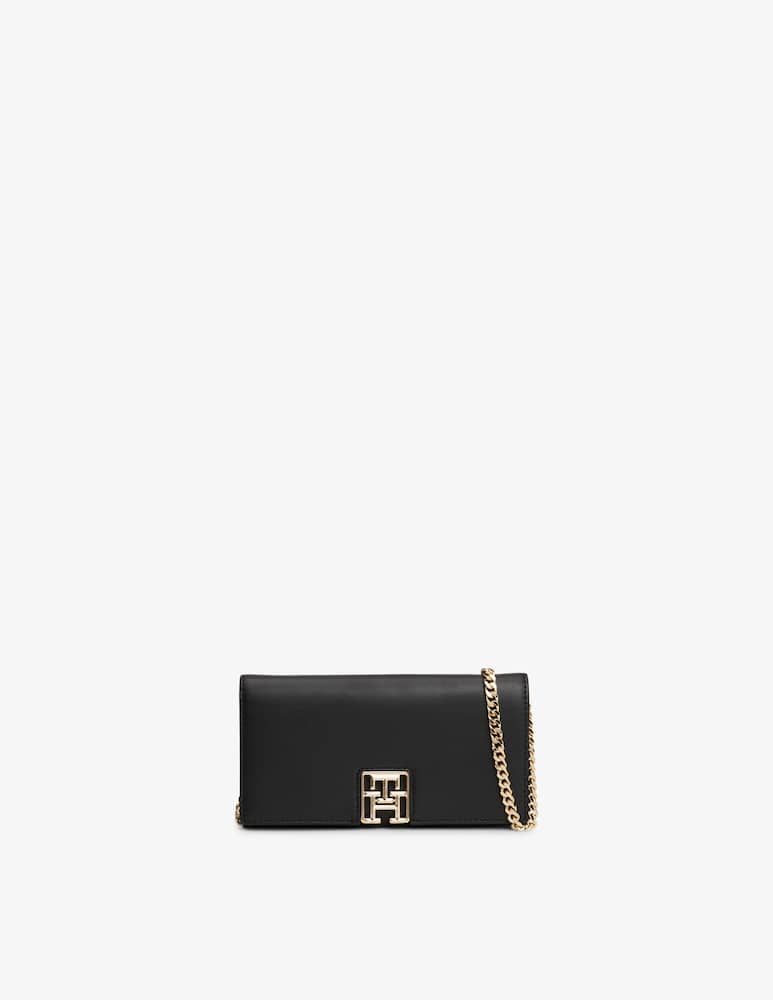 Tommy Hilfiger Borsa a spalla grande Th reset con catena - immagine 1 Tommy Hilfiger Borsa a spalla grande Th reset con catena - immagine 1
