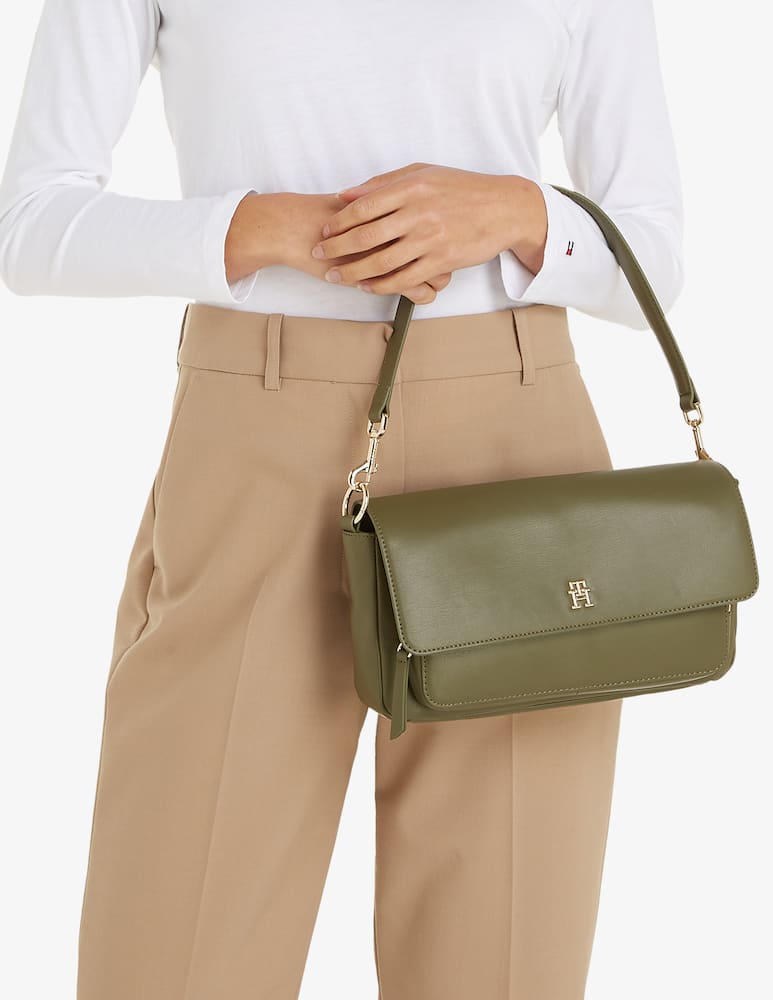 Tommy Hilfiger Borsa a tracolla grande Th soft utility  - immagine 2