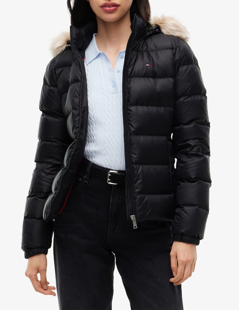 Tommy Jeans Hooded down jacket Martina - picture 1 Tommy Jeans Hooded down jacket Martina - picture 1