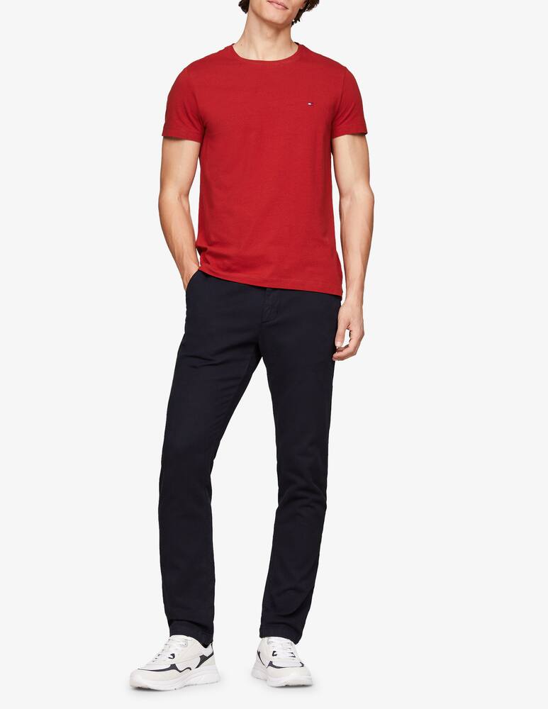 Tommy Hilfiger Maglietta loghino stretch slim - immagine 2 Tommy Hilfiger Maglietta loghino stretch slim - immagine 2