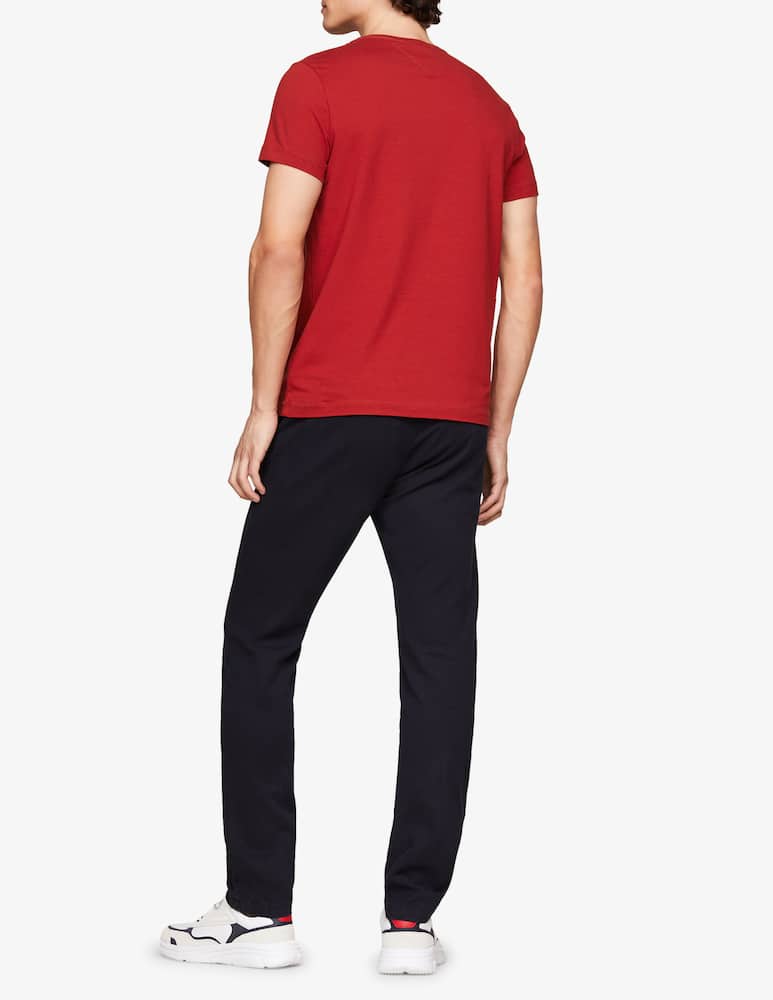 Tommy Hilfiger Maglietta loghino stretch slim - immagine 3 Tommy Hilfiger Maglietta loghino stretch slim - immagine 3