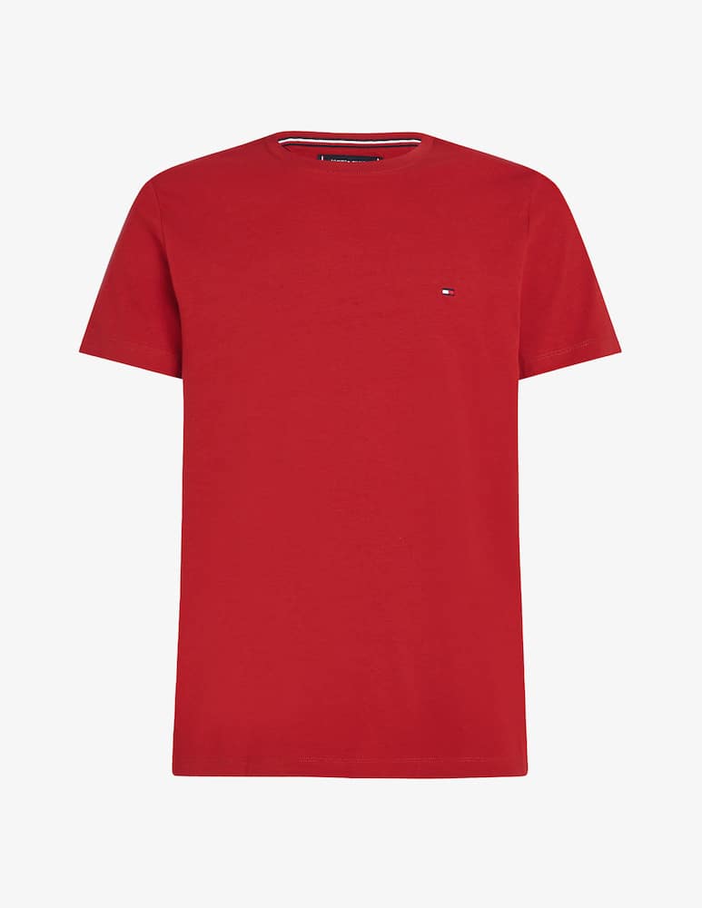 Tommy Hilfiger Maglietta loghino stretch slim - immagine 5 Tommy Hilfiger Maglietta loghino stretch slim - immagine 5