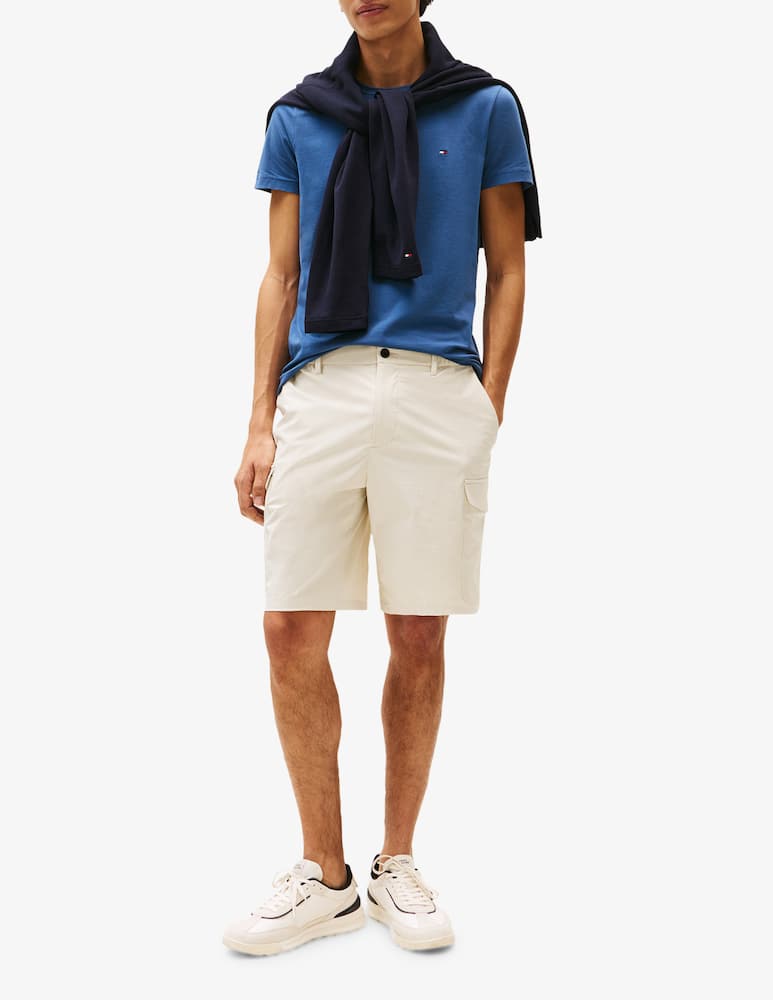 Tommy Hilfiger Maglietta loghino stretch slim - immagine 2 Tommy Hilfiger Maglietta loghino stretch slim - immagine 2