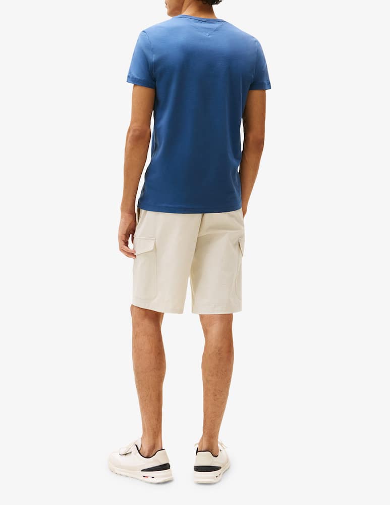 Tommy Hilfiger Maglietta loghino stretch slim - immagine 3 Tommy Hilfiger Maglietta loghino stretch slim - immagine 3