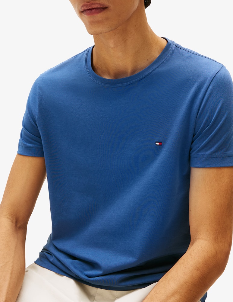Tommy Hilfiger Maglietta loghino stretch slim - immagine 4 Tommy Hilfiger Maglietta loghino stretch slim - immagine 4