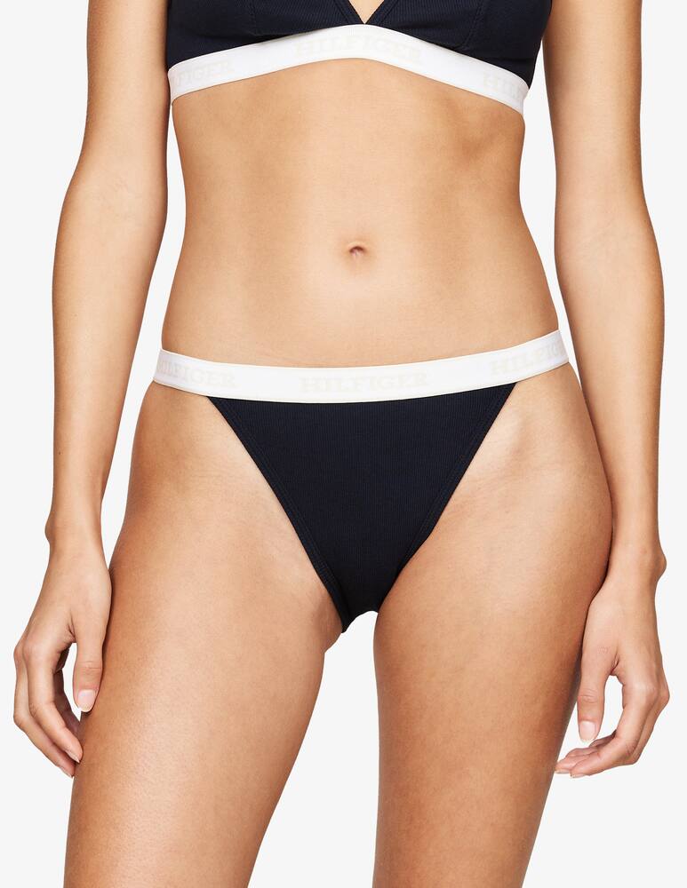 Tommy Hilfiger Tanga bikini elasticizzato - immagine 2 Tommy Hilfiger Tanga bikini elasticizzato - immagine 2
