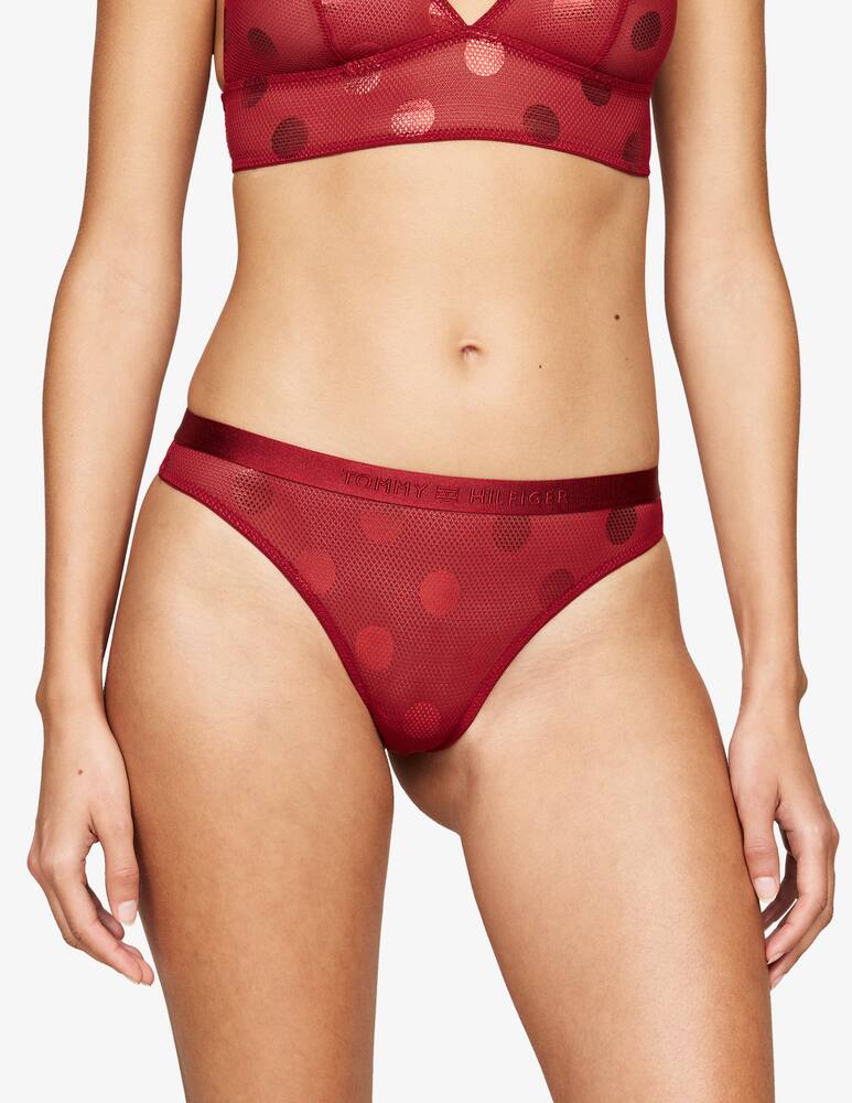 rinascente Tommy Hilfiger Slip a rete con pois