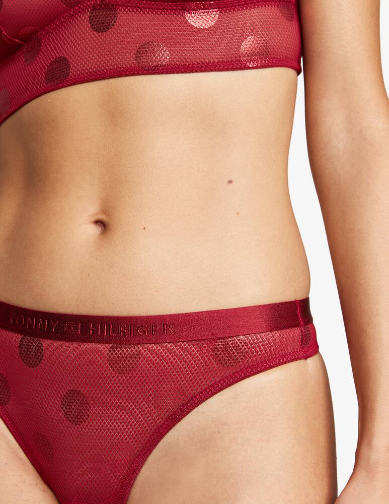 rinascente Tommy Hilfiger Slip a rete con pois