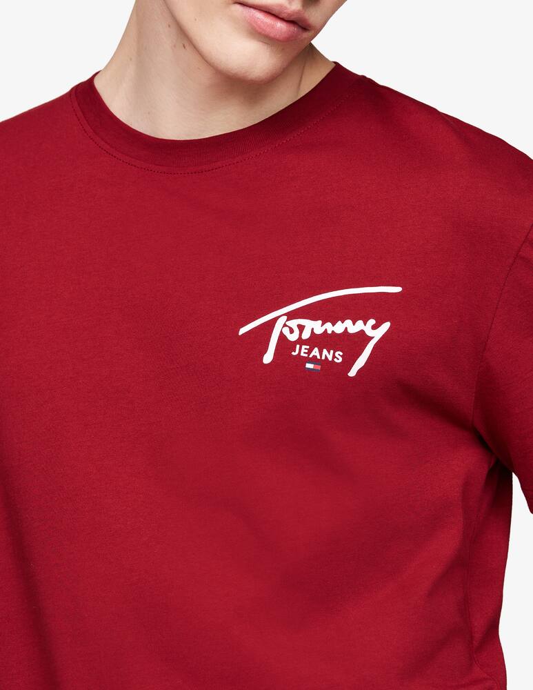 rinascente Tommy Jeans Regular fit logo signature t-shirt