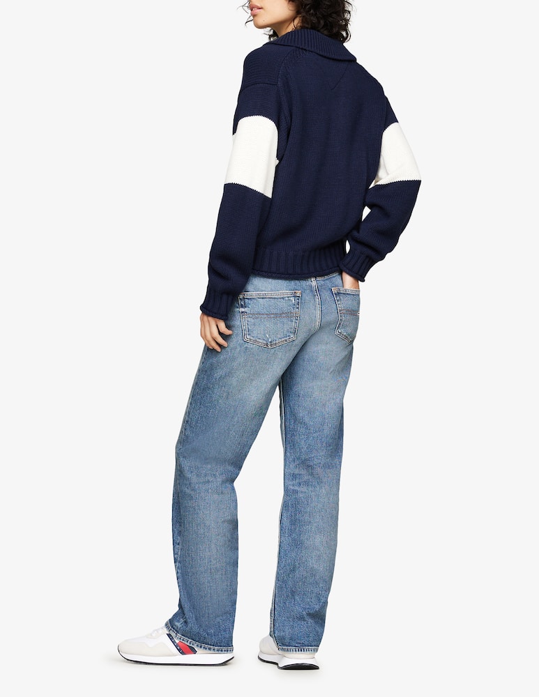 Tommy Jeans Maglione a polo con badge - immagine 3 Tommy Jeans Maglione a polo con badge - immagine 3