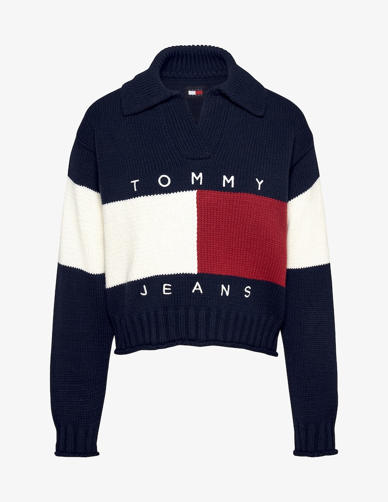Tommy Jeans Maglione a polo con badge - immagine 5 Tommy Jeans Maglione a polo con badge - immagine 5