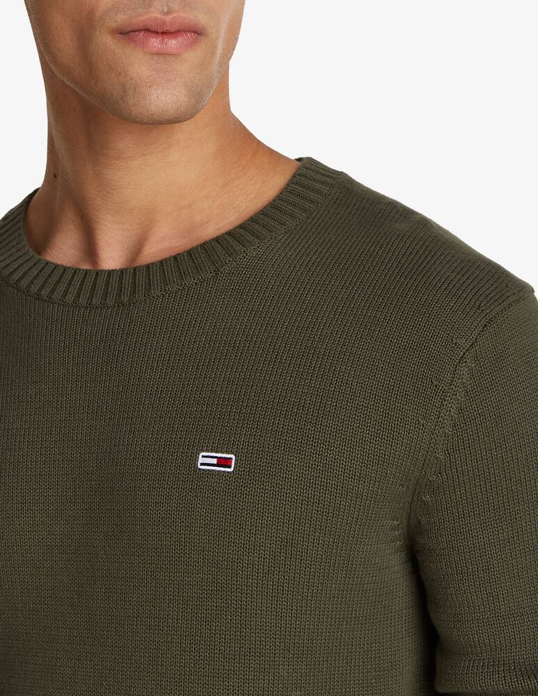 rinascente Tommy Jeans Maglia girocollo small badge laterale