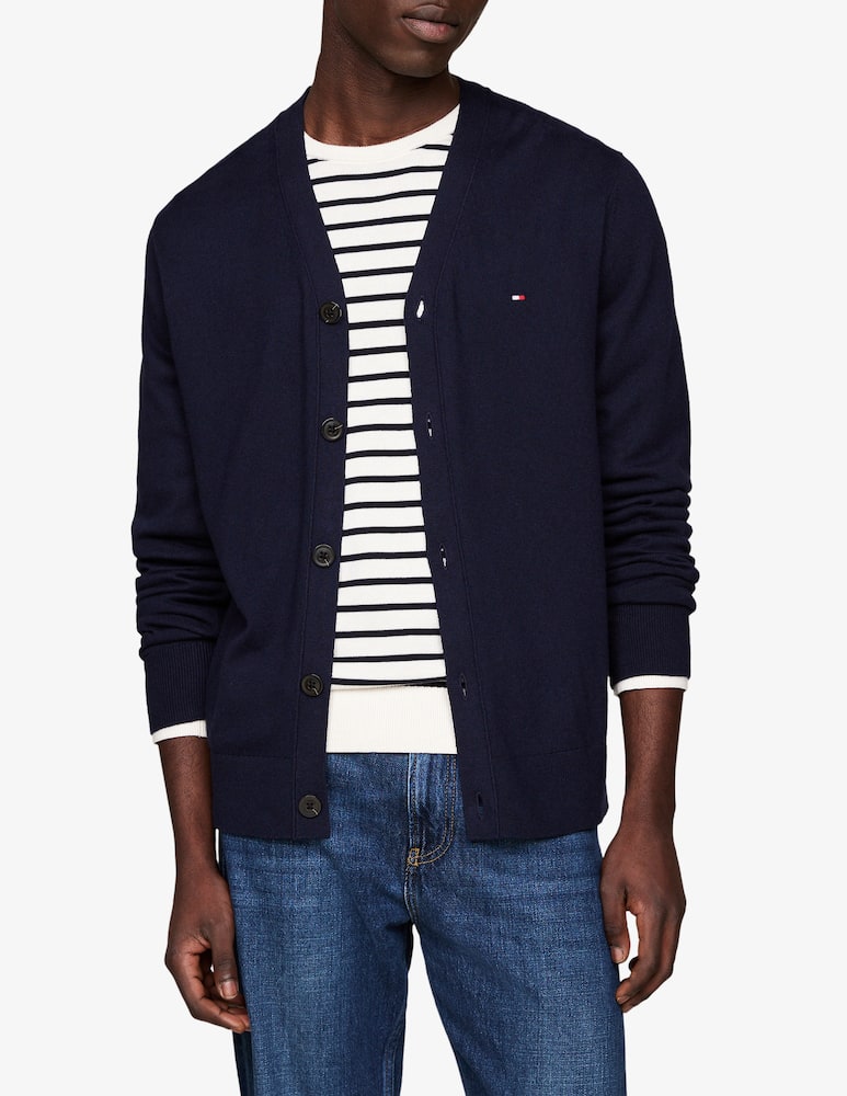 Tommy Hilfiger Cardigan in cotone e cashmere - immagine 1 Tommy Hilfiger Cardigan in cotone e cashmere - immagine 1