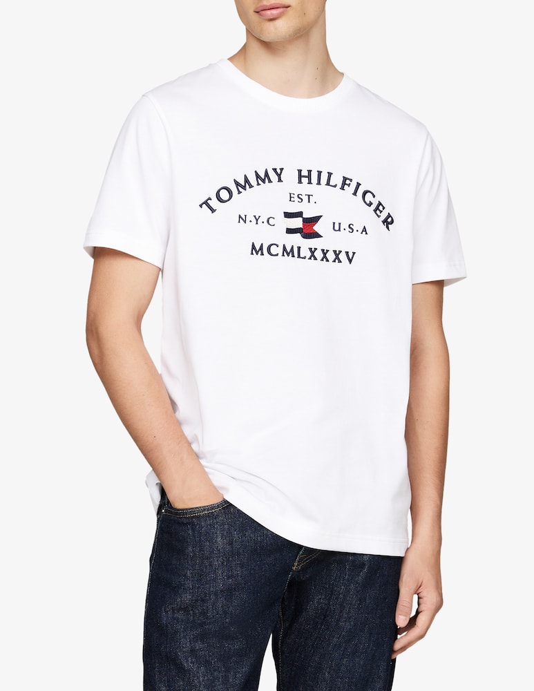 Tommy Hilfiger Maglietta nautical arch logo - immagine 1 Tommy Hilfiger Maglietta nautical arch logo - immagine 1