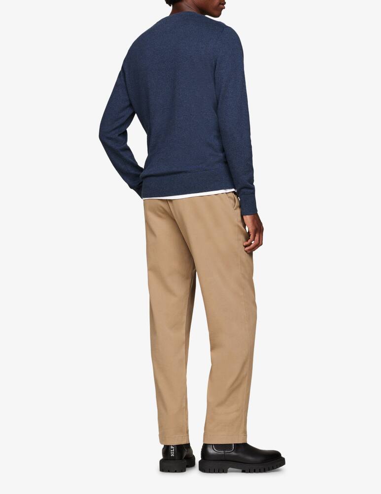 rinascente Tommy Hilfiger Maglia girocollo in cotone e cashmere