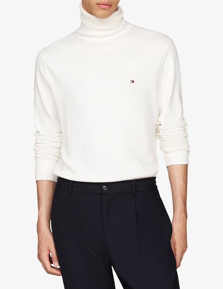 Tommy Hilfiger Dolcevita in cotone e cashmere - immagine 1 Tommy Hilfiger Dolcevita in cotone e cashmere - immagine 1